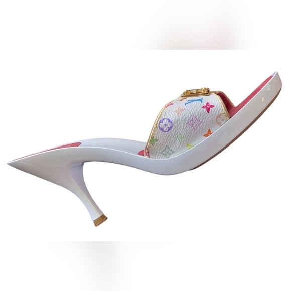LOUIS VUITTON MURAKAMI MULES Size 39.5 - US 9.5 - Picture 2 of 9